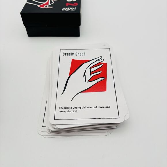 Z-Man Card game Dark Stories - Real Crimes - Out of Print Complete. VG Condition - Picture 12 of 14